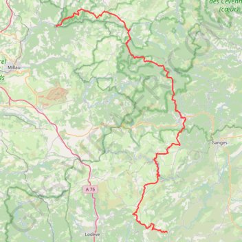 Total-stGuilhem2018 GPS track, route, trail