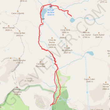 Randonnée du 05/10/2018 à 09:42 GPS track, route, trail