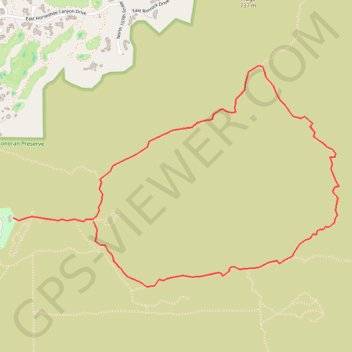McDowell Sonoran Preserve GPS track, route, trail