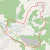 Chapelle Saint-Bernard - Aurignac GPS track, route, trail