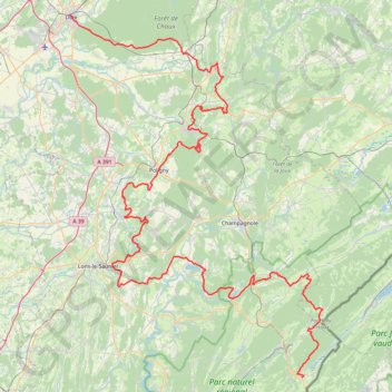 EJ VTT Dole Les Rousses 2020 GPS track, route, trail