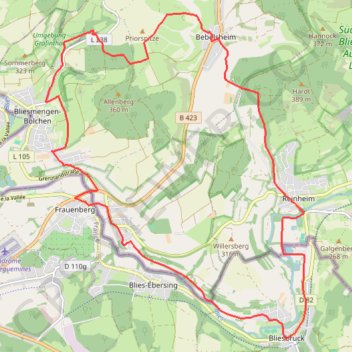 Gräfinthaler Weg GPS track, route, trail