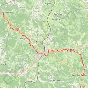 Rando Ceyreste fête CORERS GPS track, route, trail