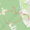 Le Dôme du Glandasse GPS track, route, trail