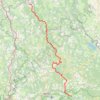 Étape 4 : Paulhac-en-Margeride - Bagnols-Les-Bains GPS track, route, trail