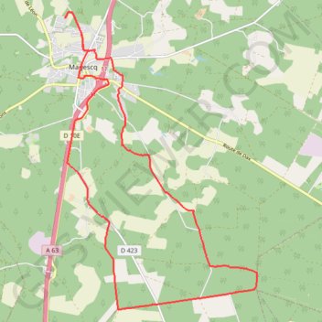 Sortie 24/07/2020 GPS track, route, trail