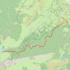 Cap de la Serre - col du Prat d'Ourey par Sauba GPS track, route, trail