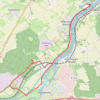 Viller-St-Étienne_velo_2020-06-14 GPS track, route, trail