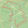 Un grand tour de l'Est de la Forêt de Fontainebleau GPS track, route, trail