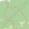 Le Mourre Negre GPS track, route, trail