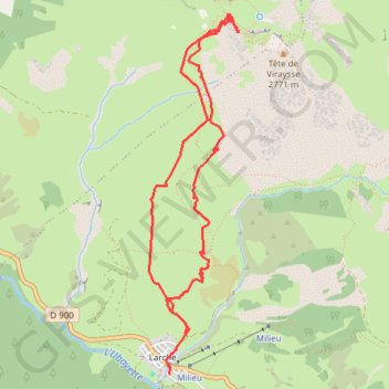 Col de Mallemort GPS track, route, trail