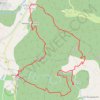 Cascades des petites et grandes aiguières GPS track, route, trail