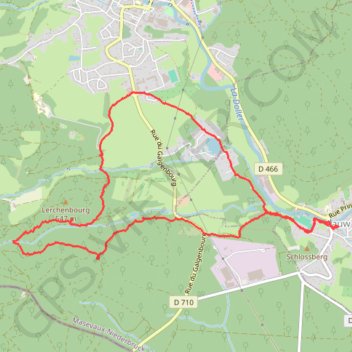 Marche Lauw GPS track, route, trail