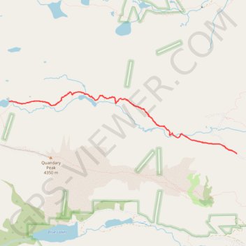 McCullough Gulch Trail GPS track, route, trail