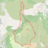 2024 01 12 - tour du Mt Agel. Gigaset GPS track, route, trail