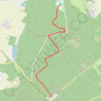 Forêt de Bouconne GPS track, route, trail