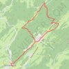 Tour du Sauget - Lamoura GPS track, route, trail