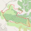 Grande boucle au dessus de Mausoléo GPS track, route, trail