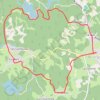 Clergoux-Sedieres-chauzeix GPS track, route, trail