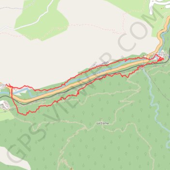 Thuès-Entre-Valls - d'un pont à l'autre GPS track, route, trail