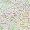 Tour de Paris étape 1 GPS track, route, trail