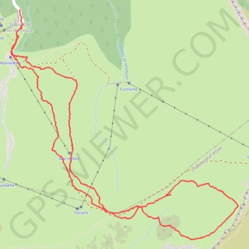 28 déc. 2020 à 14:18:18 GPS track, route, trail