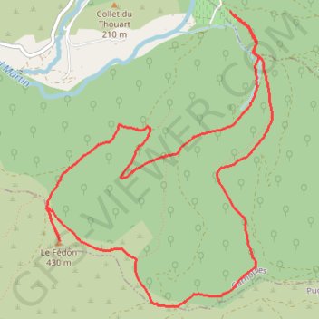 Pignans GPS track, route, trail