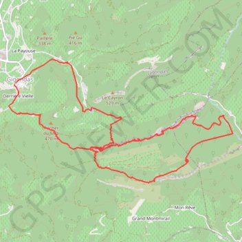 Circuit Montmirail GPS track, route, trail
