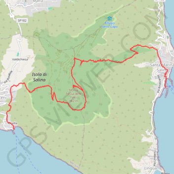 Terdav - Eoliennes - J3 - Ascension à Salina GPS track, route, trail