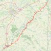 GR655 Randonnée de Lusignan (Vienne) à Mazeray (Charente-Maritime) GPS track, route, trail