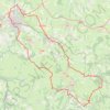 VILLEBRET-LA CROUZILLE-YOUX-La Bosse- COMMENTRY-14003059 GPS track, route, trail