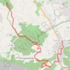 Les grés de Sainte Anne d'évenos GPS track, route, trail