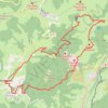 Le Téton de Vénus - Mandailles-Saint-Julien GPS track, route, trail