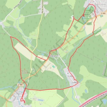 Rallye Bonnelle - Rochefort-en-Yvelines GPS track, route, trail