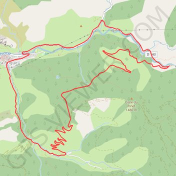 Pinet GPS track, route, trail