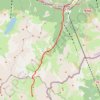 Modane-vallée étroite GPS track, route, trail