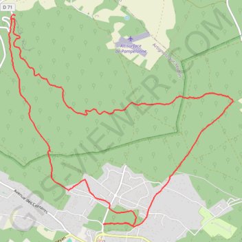Regusse-Artignosc par le Bois des Collocations GPS track, route, trail