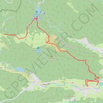 Tourenplanung am 2024-02-16 GPS track, route, trail