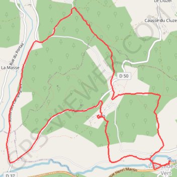 Labastide-Sals GPS track, route, trail