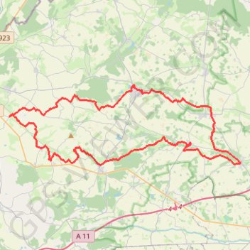 Boucle matin 2021 GPS track, route, trail