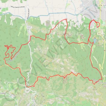 Saint-Rémy Les Baux GPS track, route, trail