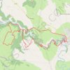 TRAIL D'AQUI 02 - BOZOULS - 16.5 km et 600 D+ GPS track, route, trail