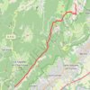 Traversée - Jour 2 GPS track, route, trail