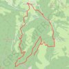 Crête du Mont Julioz depuis le Mont Devant GPS track, route, trail