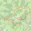 3 jours autour de la vallée de Mandailles GPS track, route, trail