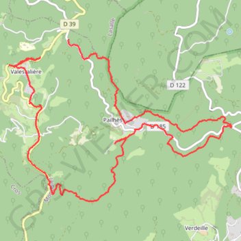 Col du Rédarès GPS track, route, trail