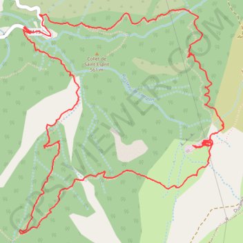 Mine de l'Eguisse Duranus GPS track, route, trail