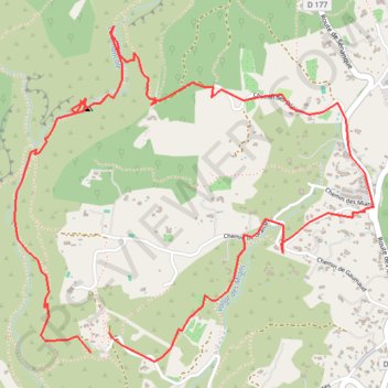 Vallon de Sénancole GPS track, route, trail