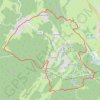 Le Belvédère des Dappes - Prémanon GPS track, route, trail