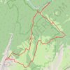 La Combe aux Chevaux GPS track, route, trail